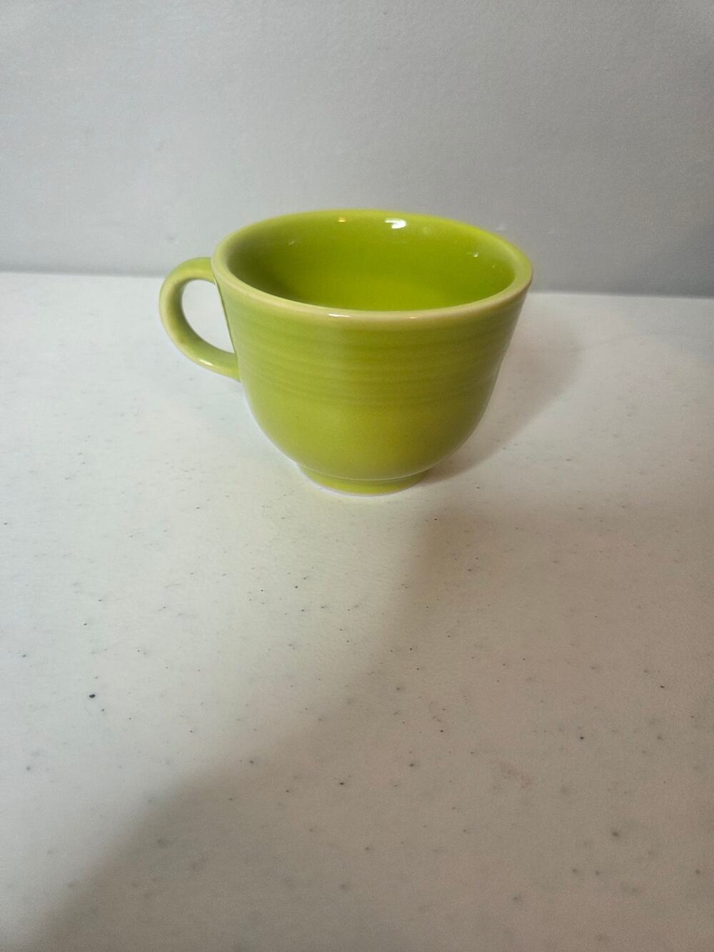 Fiestaware Lemongrass Coffee Cup & Saucer Retired Replacement Green China Set